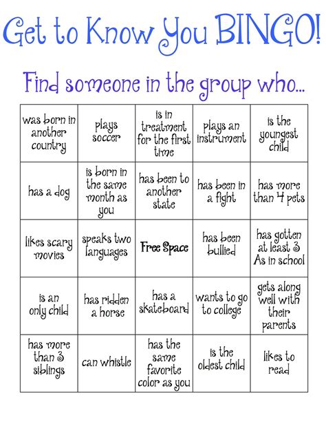 72 Fun and Effective Icebreaker Bingo Questions .